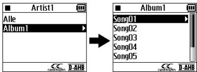 JVC XA-HD500S - Vaelg et spor og start afspilning. - 2