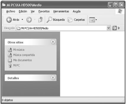 JVC XA-HD500S - Conecte el XA-HD500 a su PC (directamente o atramés del soporte). - 4