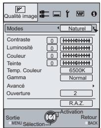 JVC DLA-HD550BE - Masquer I'image - 3
