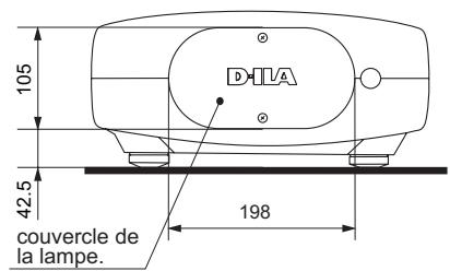 JVC DLA-HD550BE - Dimensions - 4