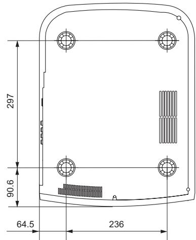 JVC DLA-HD550BE - Dimensions - 2