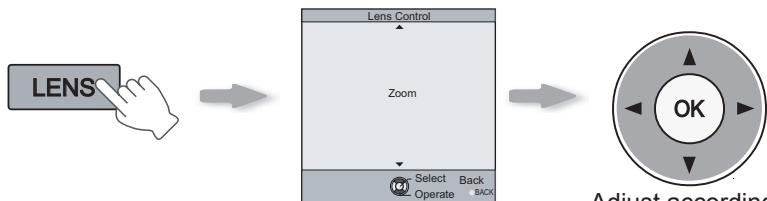 JVC DLA-HD550BE - Adjusts image focus, size (zoom), and position (shift). - 2