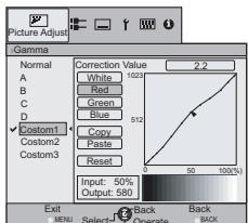 JVC DLA-HD550BE - Color Temp. - 3