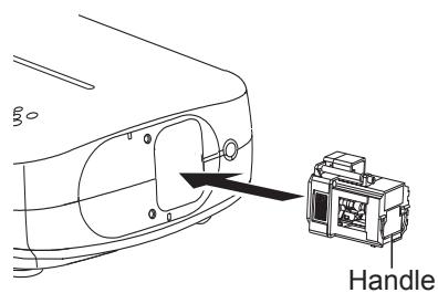 JVC DLA-HD550BE - Install the new lamp unit - 1