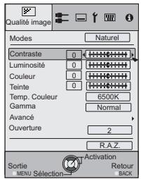 JVC DLA-HD550BE - Ajuste la qualité d'image - 3
