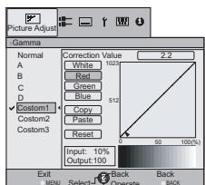 JVC DLA-HD550WE - Color Temp. - 2