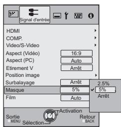 JVC DLA-HD550WE - Masquer l'image - 7