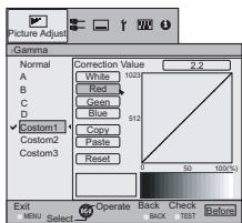 JVC DLA-HD990BE - Setting Menu (Continued) - 1