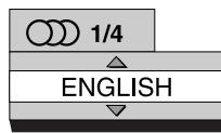 JVC FS-Y1E - Selezione della lingua dell'audio - 5