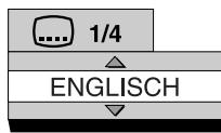 JVC FS-Y1E - Wahl der Untertitelsprache - 4