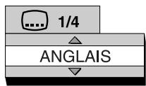 JVC FS-Y1E - Appuyez sur SUBTITLE pendant la lecture d'un disque contenant des sous-titres en plusieurs langues. - 1