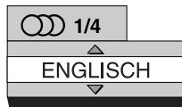 JVC FS-Y1E - Einstellung der Audiosprache - 5