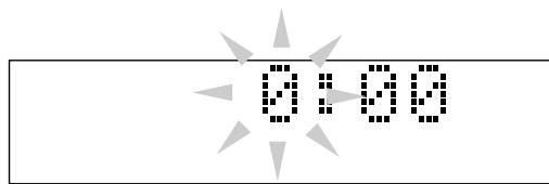 JVC FS-Y1E - Tryck på CLOCK/TIMER. - 1