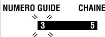 JVC HR-J670MS - Réglage des numérios guides - 5