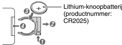 JVC NX-PN10E - Vervangen van de batterij in de afstandsbediening - 1
