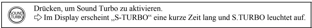 JVC NX-PN10E - Zur Betonung des Klangs—Sound Turbo - 1
