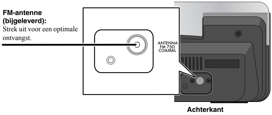 JVC NX-PN10E - Aansluiten van de antennne - 1