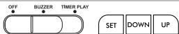 JVC RA-P51E - Réglage du réveil (ALARM-BUZZER) - 1