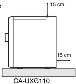 15 cm 15 cm CA-UXG110