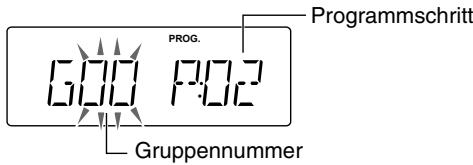 6:00 PROG. 7:02 Programmschritt Gruppennummer