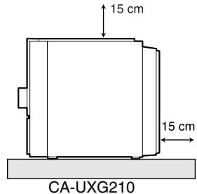15 cm 15 cm CA-UXG210