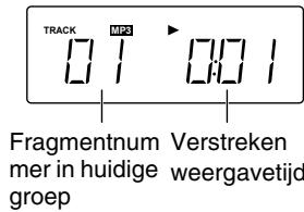 TRACK MPa Fragmentnum Verstreken mer in huidige weergavetijd groep