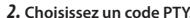 JVC UX-G375 - Recherche de programme par code PTY (recherche PTY) - 2