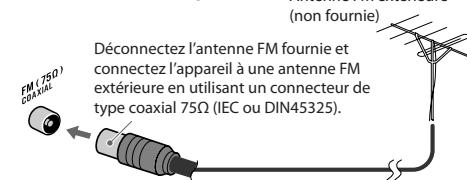JVC UX-G375 - Pour une meilleure réception FM - 1