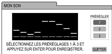 JVC UX-GN7VE - Appuyez sur ou à plusieurs reprises pour sélectionner le numéro de présélection de 1 à 3. - 1