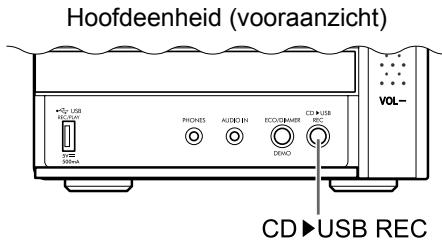 JVC UX-GN7VE - Alle tracks opnemen vanaf een CD maar een USB-apparaat - 1