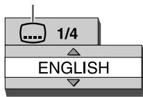 JVC UX-GN9V - Voorbeeld: TV-scherm voor taal ondtertiteling - 4