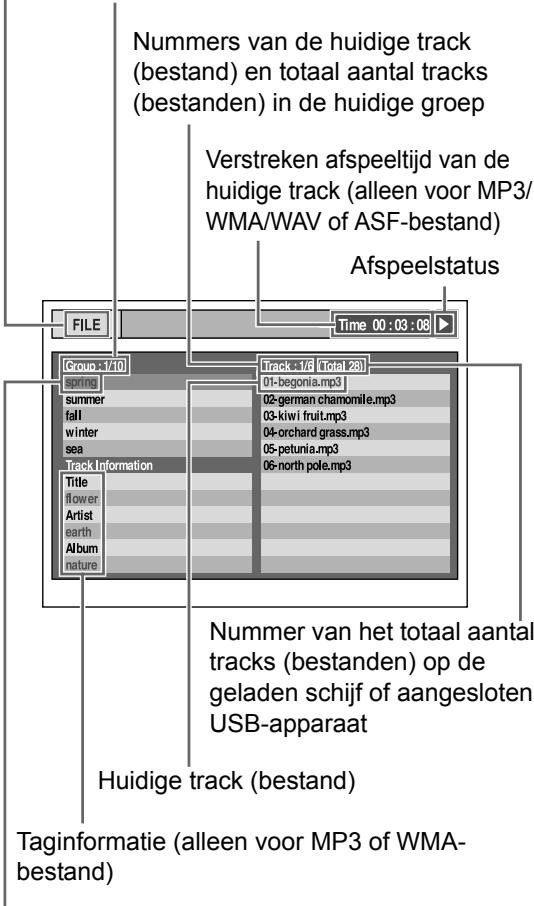 JVC UX-GN9V - Druk op om het afspelen stop te zetten. - 1