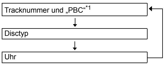 JVC UX-GN9V - ■ Bei Wiedergabe von VCD oder SVCD - 1