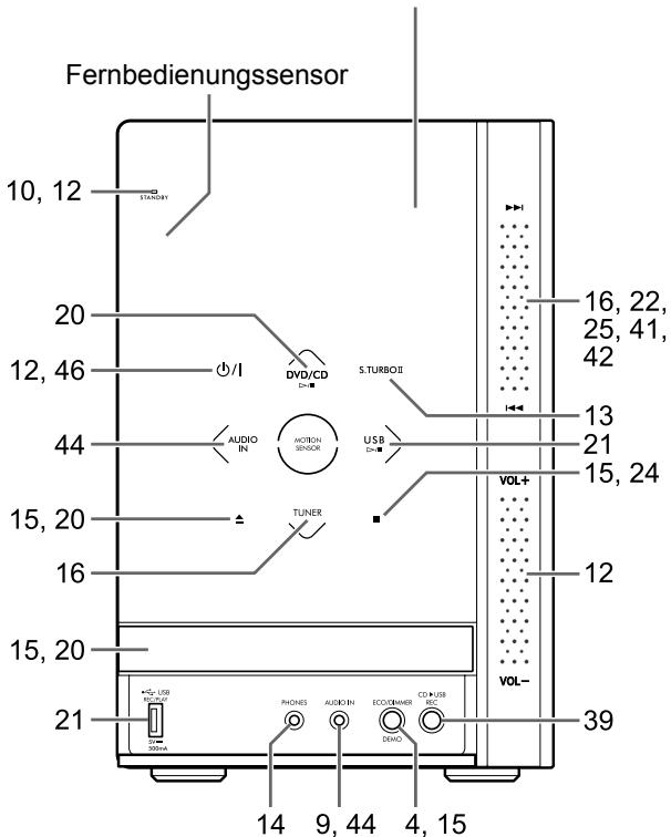 JVC UX-GN9VE - Ansicht von vorn - 1