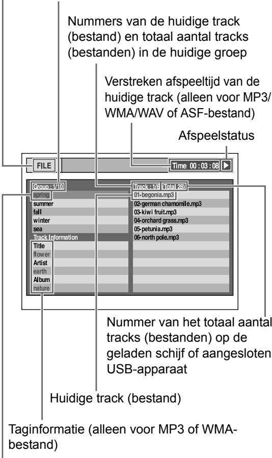JVC UX-GN9VE - Druk op om het afspelen stop te zetten. - 1