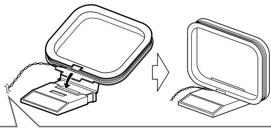 JVC UX-GN9VE - Branchement des antennes - 1