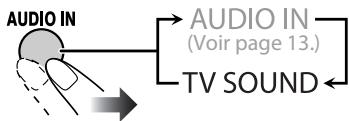 JVC UX-L5V - Écoute du son du téléviseur - 1