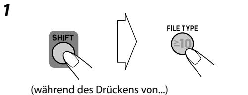 JVC UX-L5VE - Zum Wahlen des Dateityps - 2