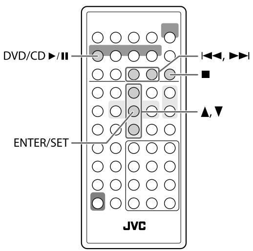 JVC UX-L5VE - Fernbedienung - 1