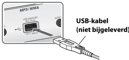 JVC UX-L5VE - Aansluiten van USB-opslagapparatuur - 1