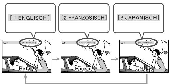 JVC UX-L5VE - Während der Wiedergabe einer DVD-Video... - 2