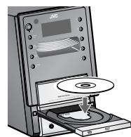 JVC UX-L5VE - Plaatsen van een disc - 2