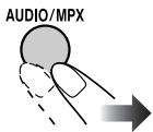 JVC UX-L5VE - Einstellung des Audio-Tracks - 1