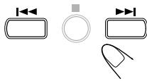 JVC UX-S11 - Halten Sie die Taste▶▶ oder▶ (oder UP▶▶ oder DOWN▶▶ auf dem Gerät) länger als 1 Sekunde gedrück - 1