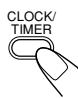 JVC UX-S11 - Druk op CLOCK/TIMER. - 2