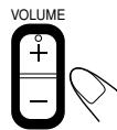 JVC UX-S11 - Instellen van het volume - 1