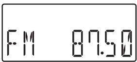 JVC UX-S11 - Drücken Sie die Taste FM/AM, um entweder „FM“ oder „AM“ auszuwahlen. - 2