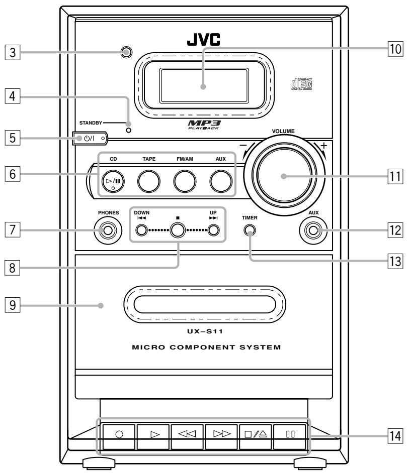 JVC UX-S11 - Appareil - 1