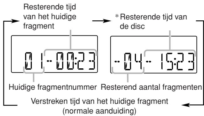 JVC UX-S11 - Druk herhaaldelijk op REMAIN. - 2