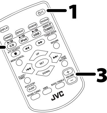 JVC UX-SG5B - Adjustement du niveau d'entrée audio - 1
